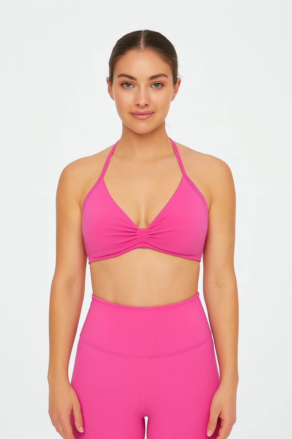 High-Support Strappy Sports Bra – Seamless, Breathable Fit - Willen