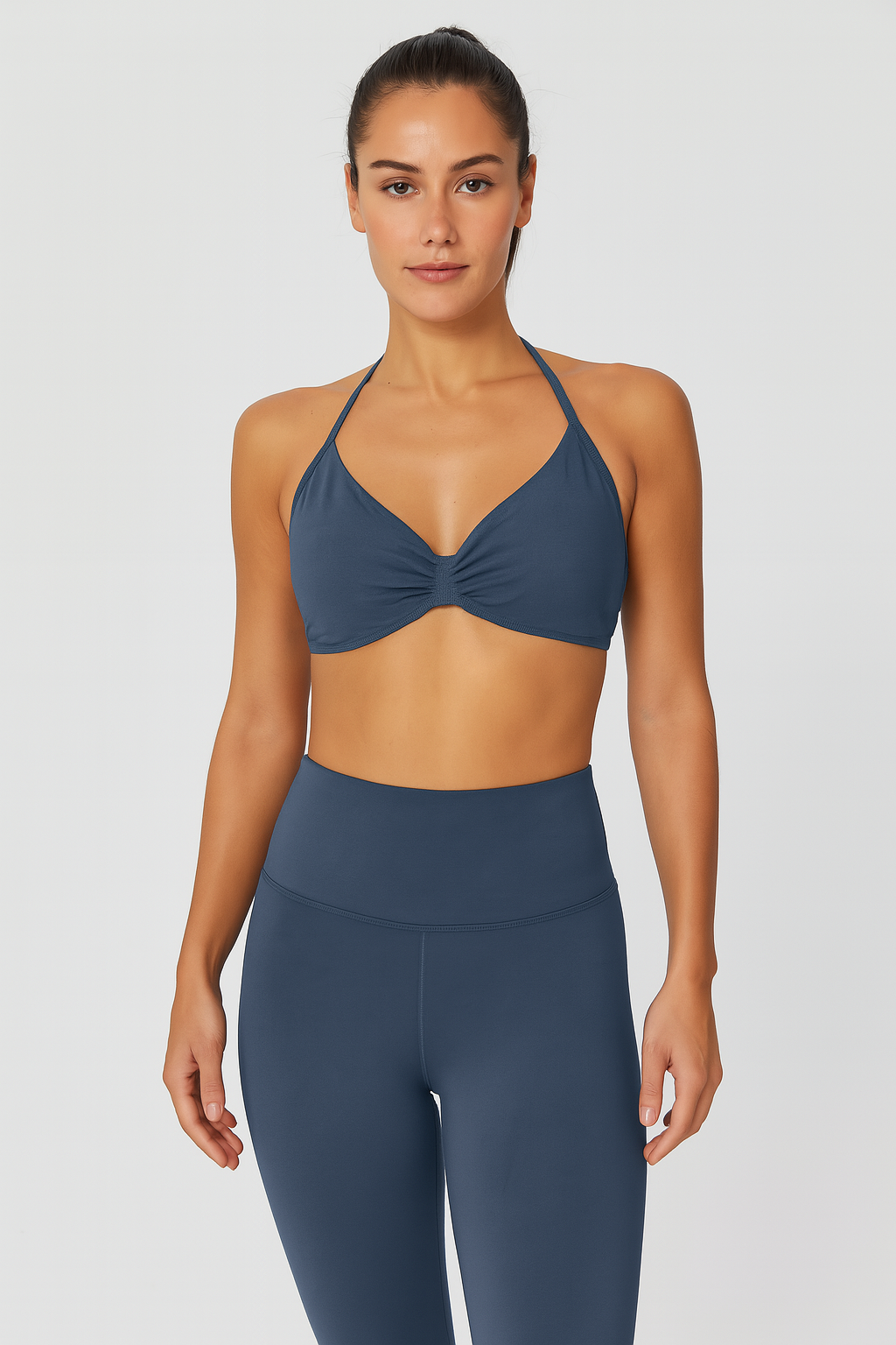 High-Support Strappy Sports Bra – Seamless, Breathable Fit - Willen