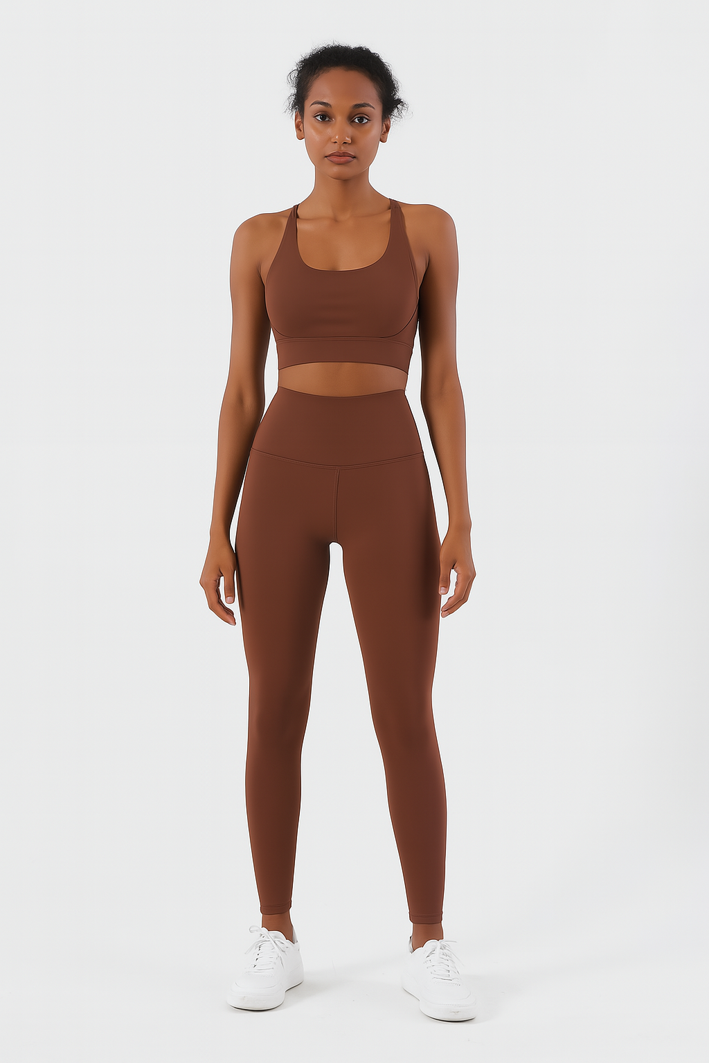 2-Piece Yoga & Fitness Set – High-Waist, Seamless Nylon - Willen
