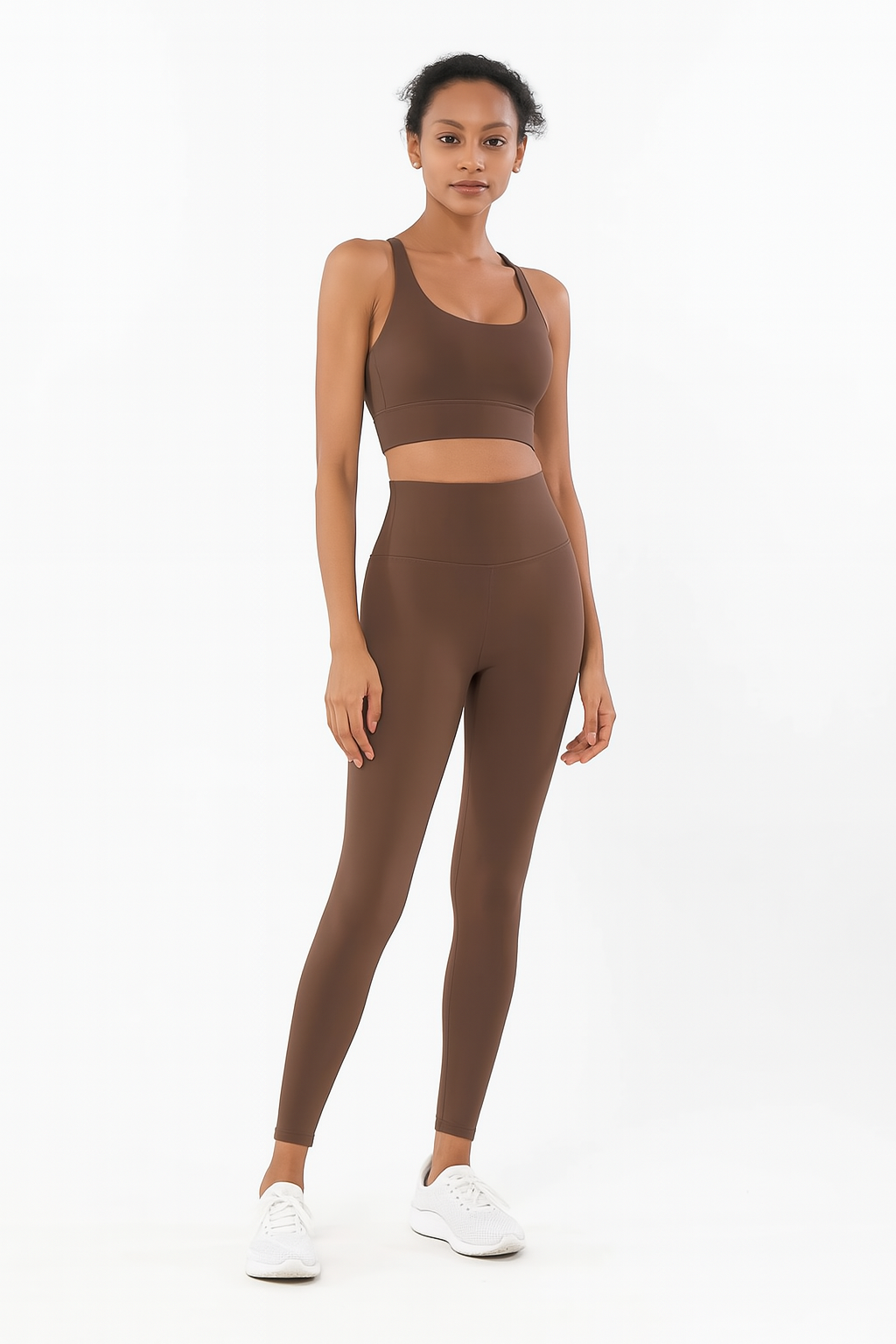 2-Piece Yoga & Fitness Set – High-Waist, Seamless Nylon - Willen
