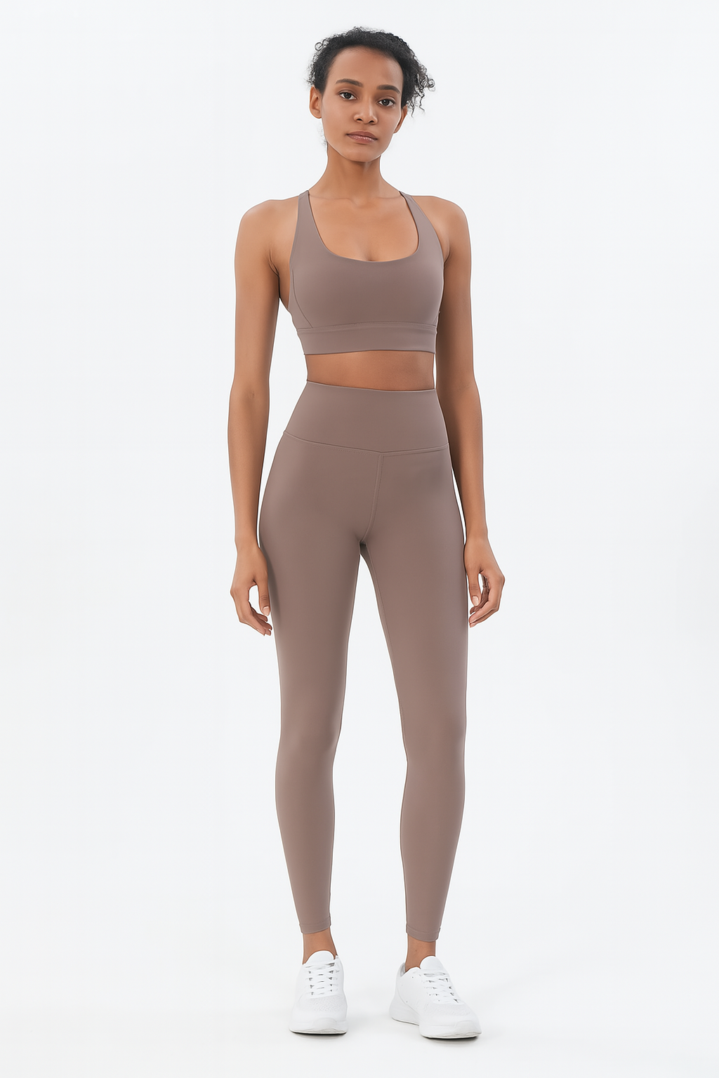 2-Piece Yoga & Fitness Set – High-Waist, Seamless Nylon - Willen
