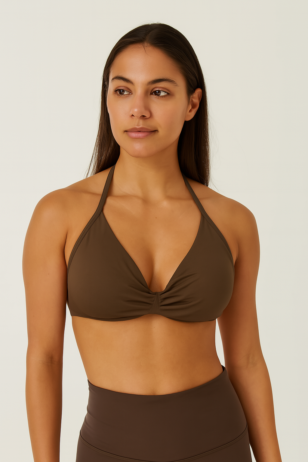 High-Support Strappy Sports Bra – Seamless, Breathable Fit - Willen