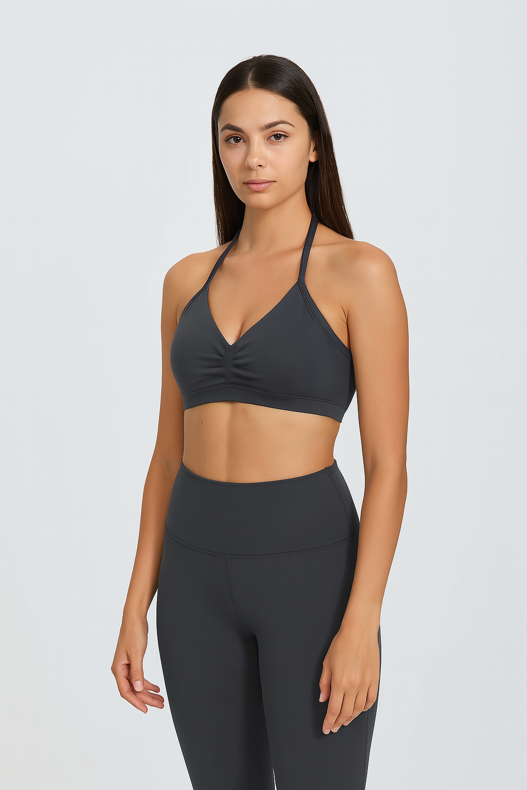High-Support Strappy Sports Bra – Seamless, Breathable Fit - Willen