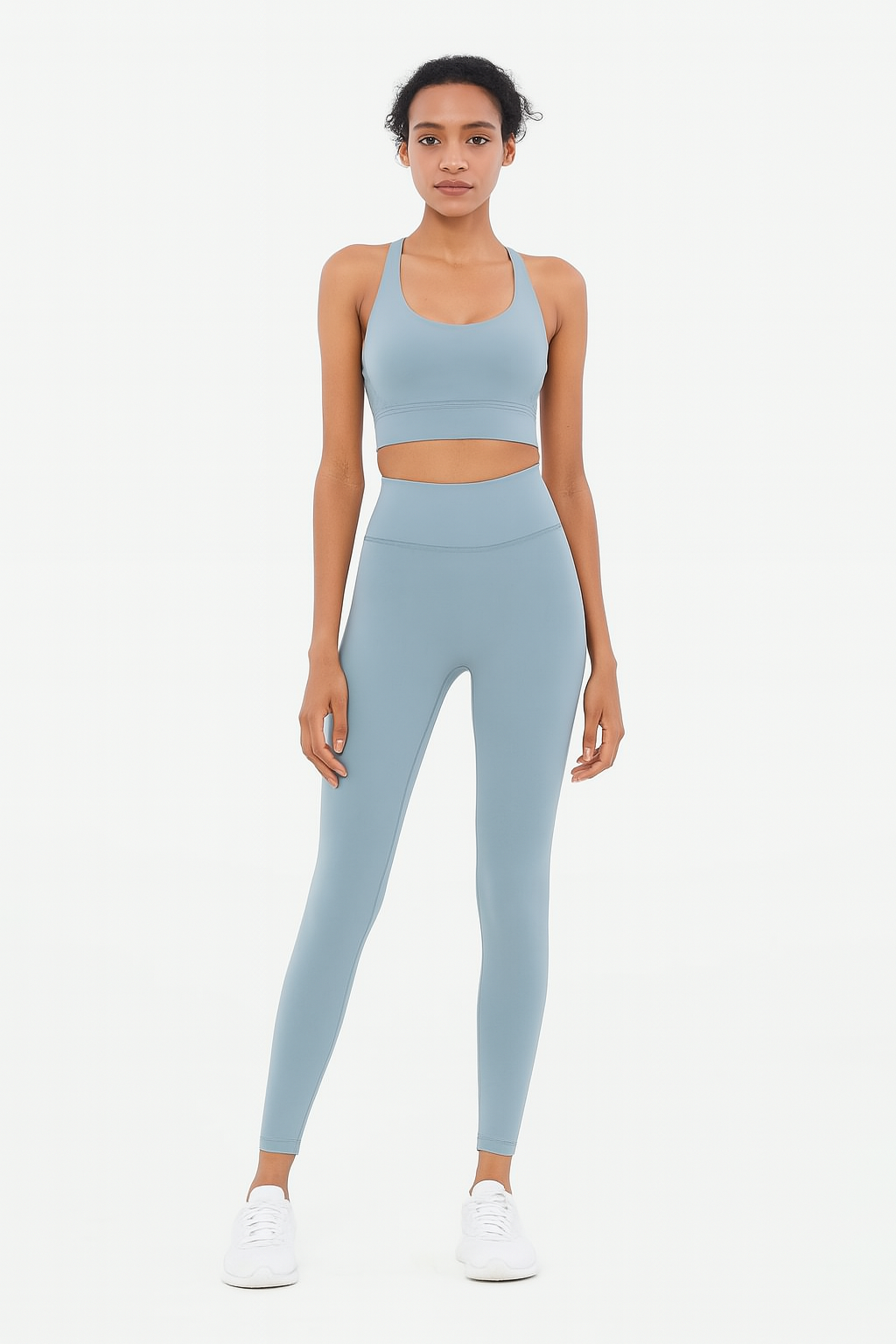 2-Piece Yoga & Fitness Set – High-Waist, Seamless Nylon - Willen