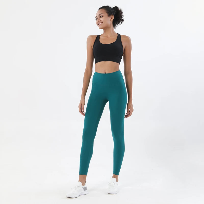 2-Piece Yoga & Fitness Set – High-Waist, Seamless Nylon - Willen