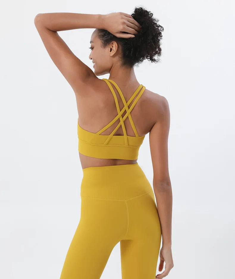 2-Piece Yoga & Fitness Set – High-Waist, Seamless Nylon - Willen