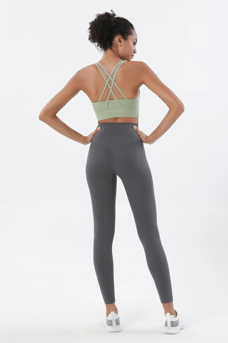 2-Piece Yoga & Fitness Set – High-Waist, Seamless Nylon - Willen