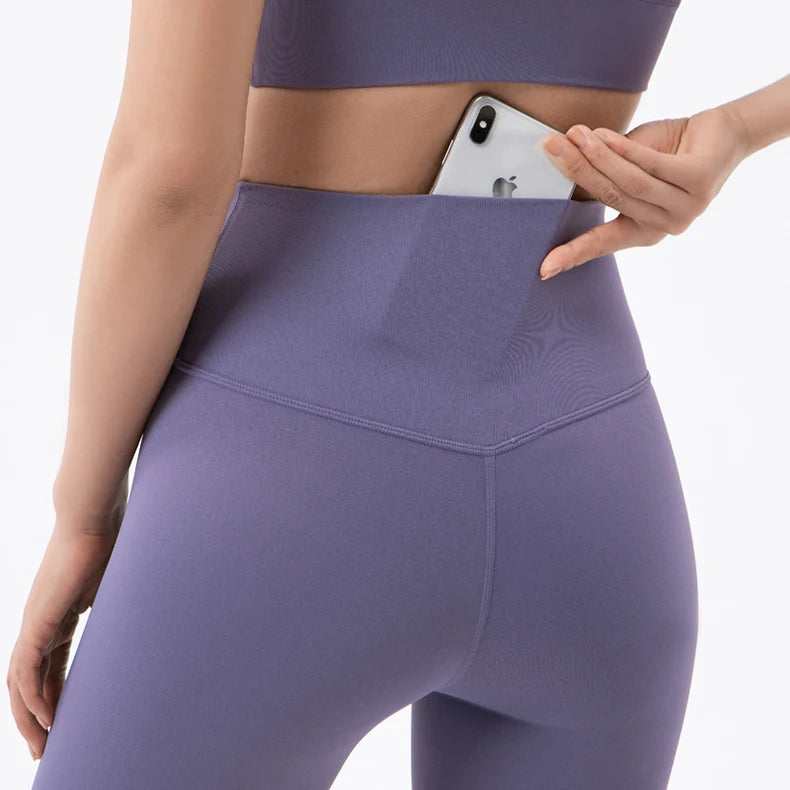 2-Piece Yoga & Fitness Set – High-Waist, Seamless Nylon - Willen