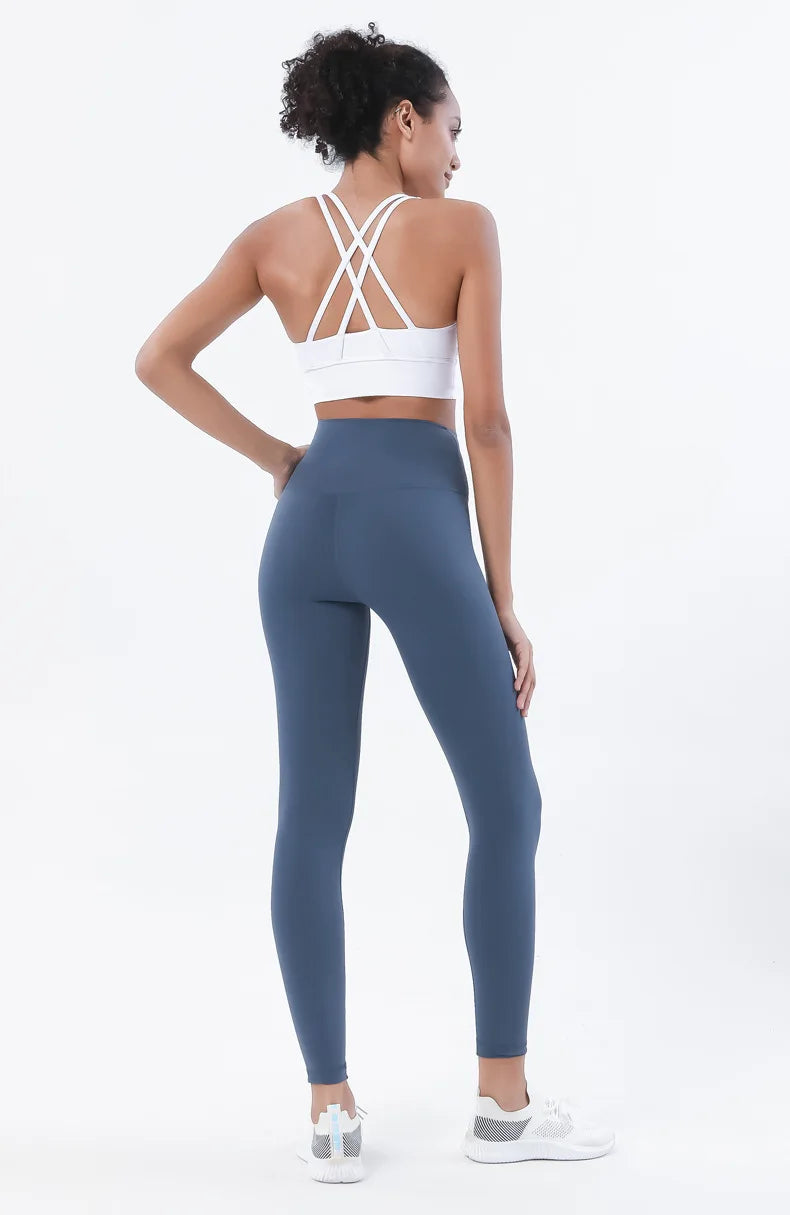 2-Piece Yoga & Fitness Set – High-Waist, Seamless Nylon - Willen