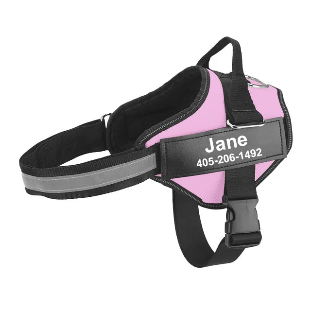 Reflective Dog Harness – Adjustable, Breathable, Padded - Willen