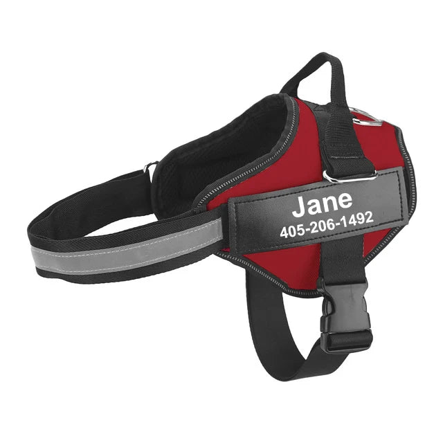 Reflective Dog Harness – Adjustable, Breathable, Padded - Willen