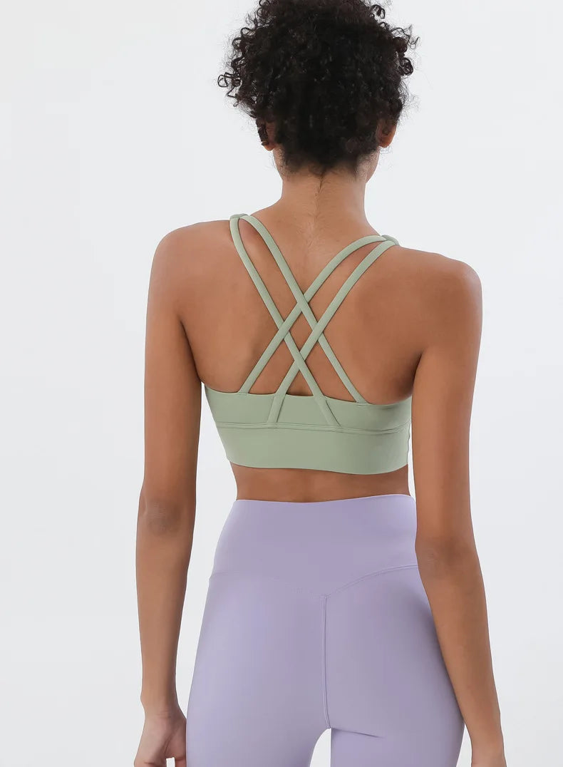 2-Piece Yoga & Fitness Set – High-Waist, Seamless Nylon - Willen
