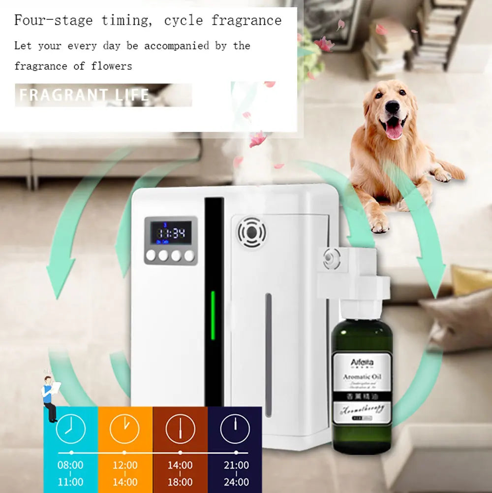 Aroma Diffuser for Large Spaces – Wall Mount, 160ml, Bluetooth Control - Willen