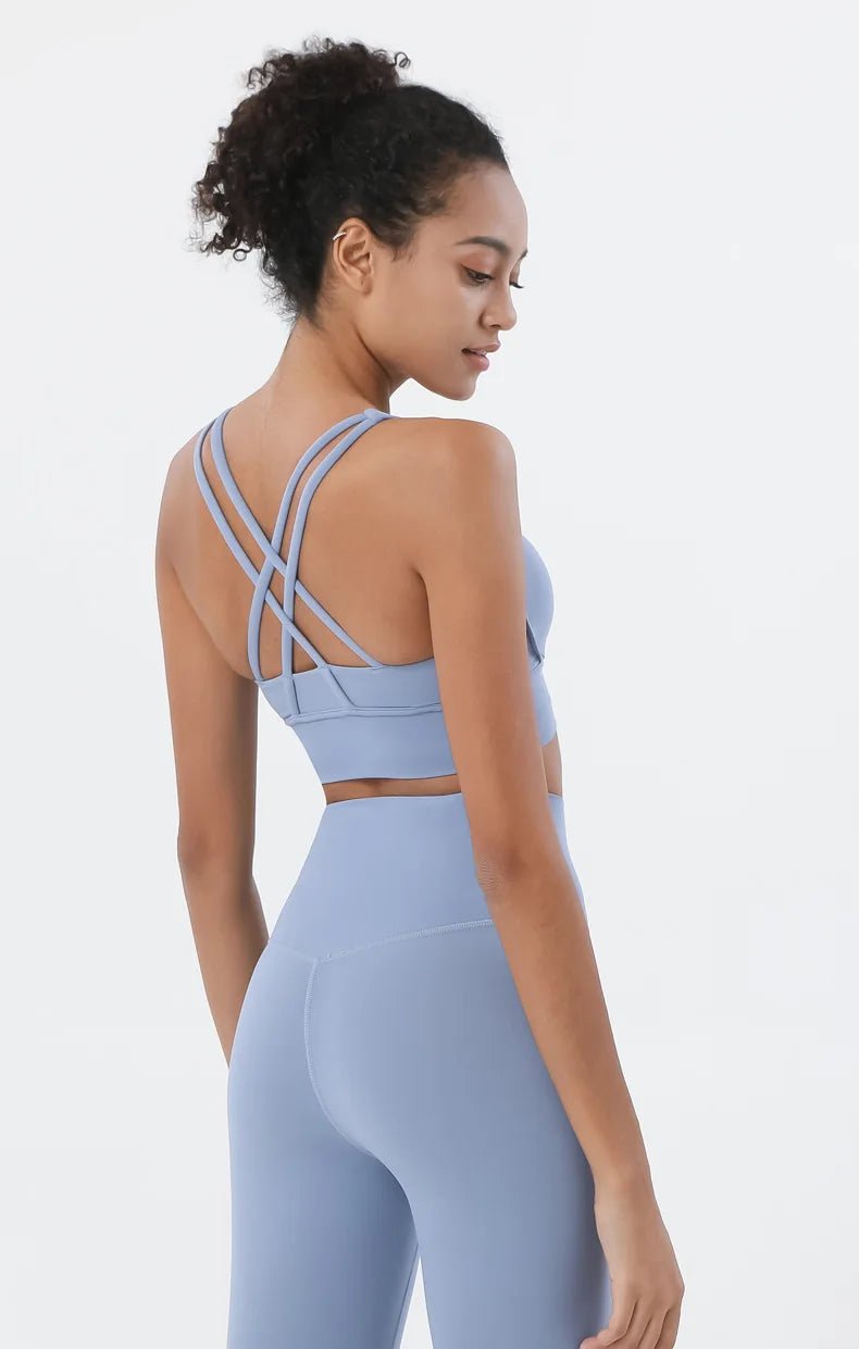 2-Piece Yoga & Fitness Set – High-Waist, Seamless Nylon - Willen