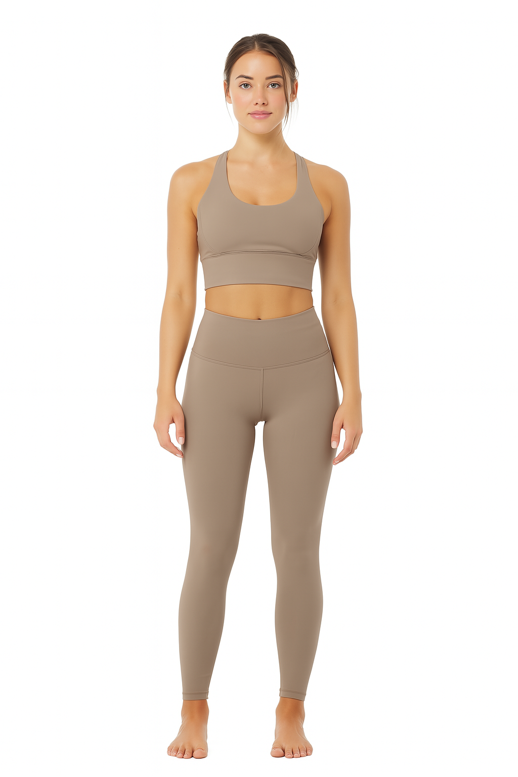 2-Piece Yoga & Fitness Set – High-Waist, Seamless Nylon - Willen