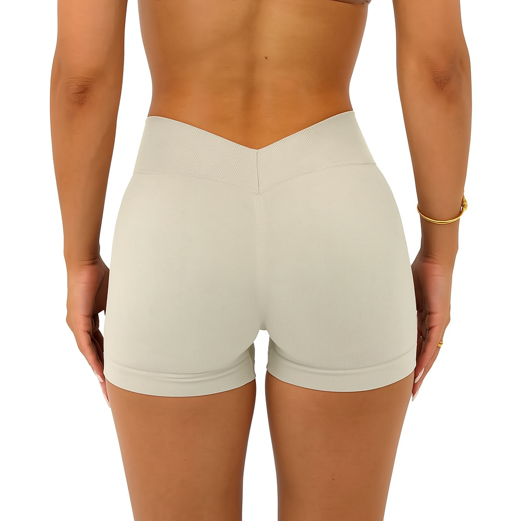 Seamless High-Waisted Shorts – Flexible Fit & Smooth Feel for Women - Willen