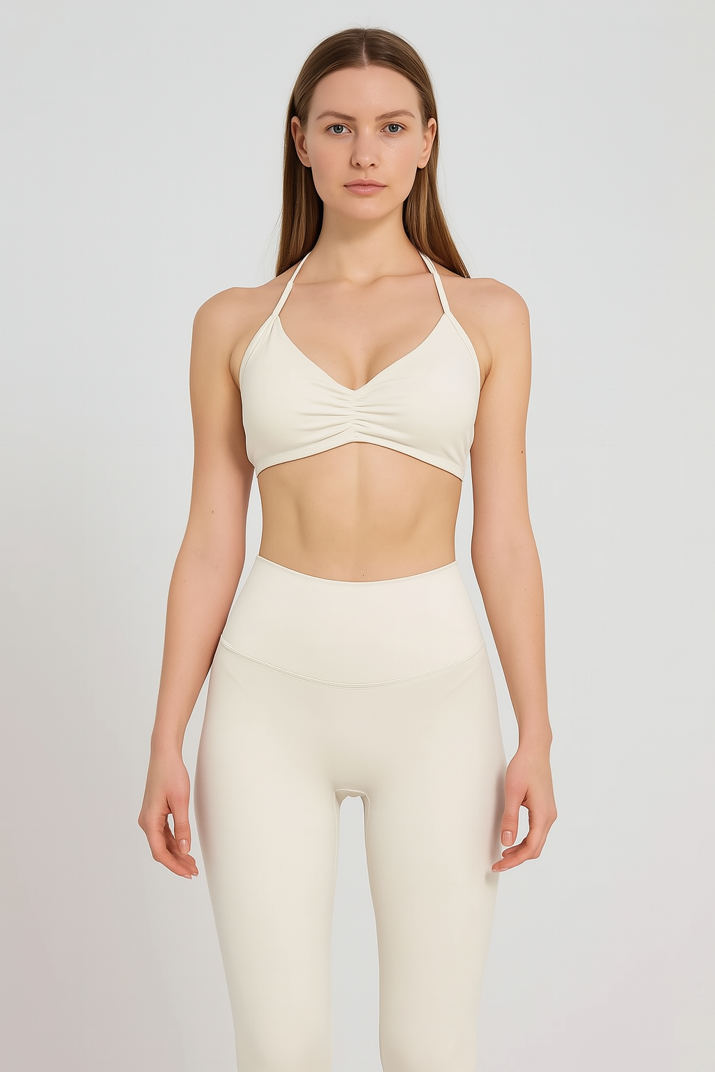 High-Support Strappy Sports Bra – Seamless, Breathable Fit - Willen