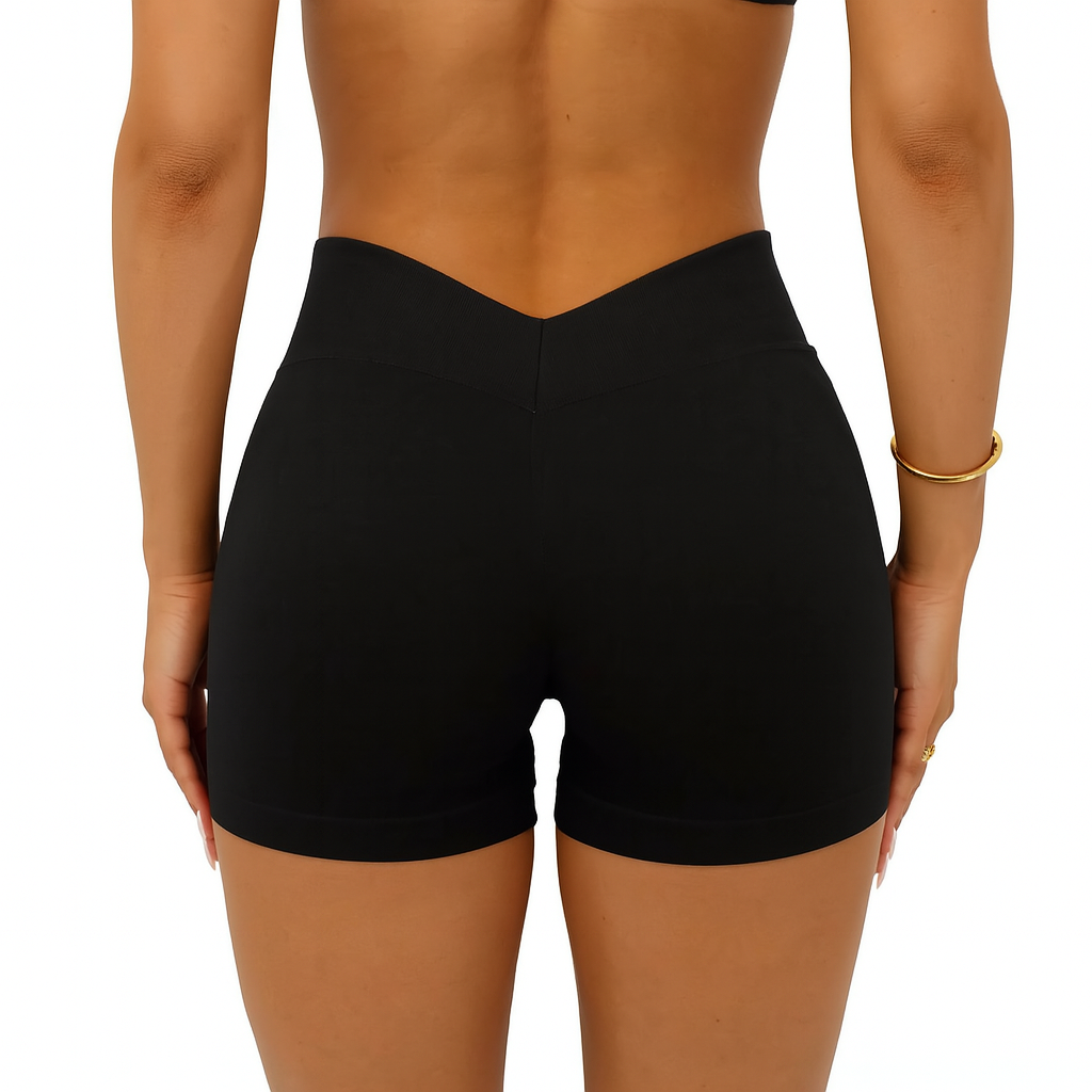 Seamless High-Waisted Shorts – Flexible Fit & Smooth Feel for Women - Willen