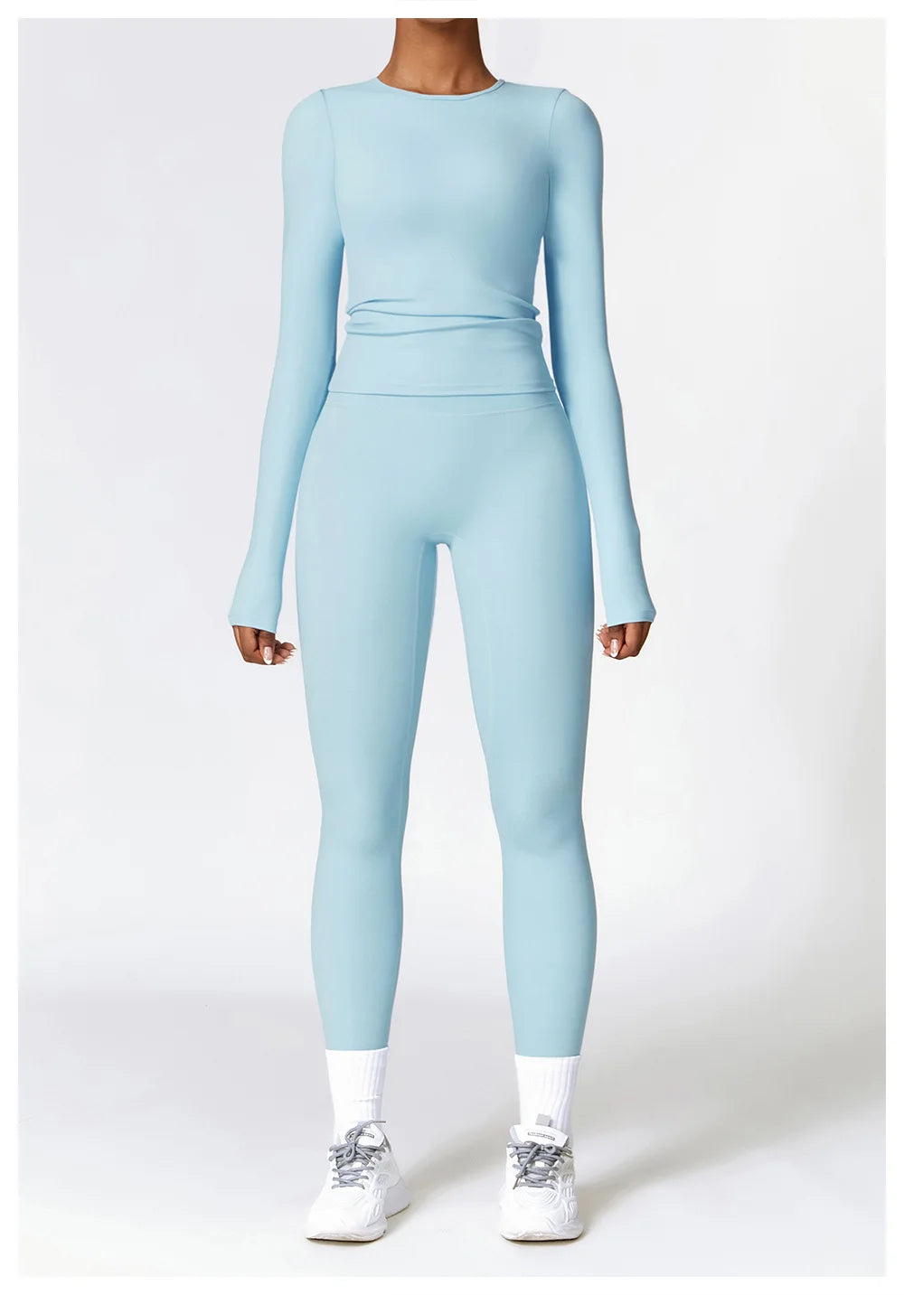 Seamless 2-Piece Yoga & Fitness Set – Nylon, Breathable - Willen