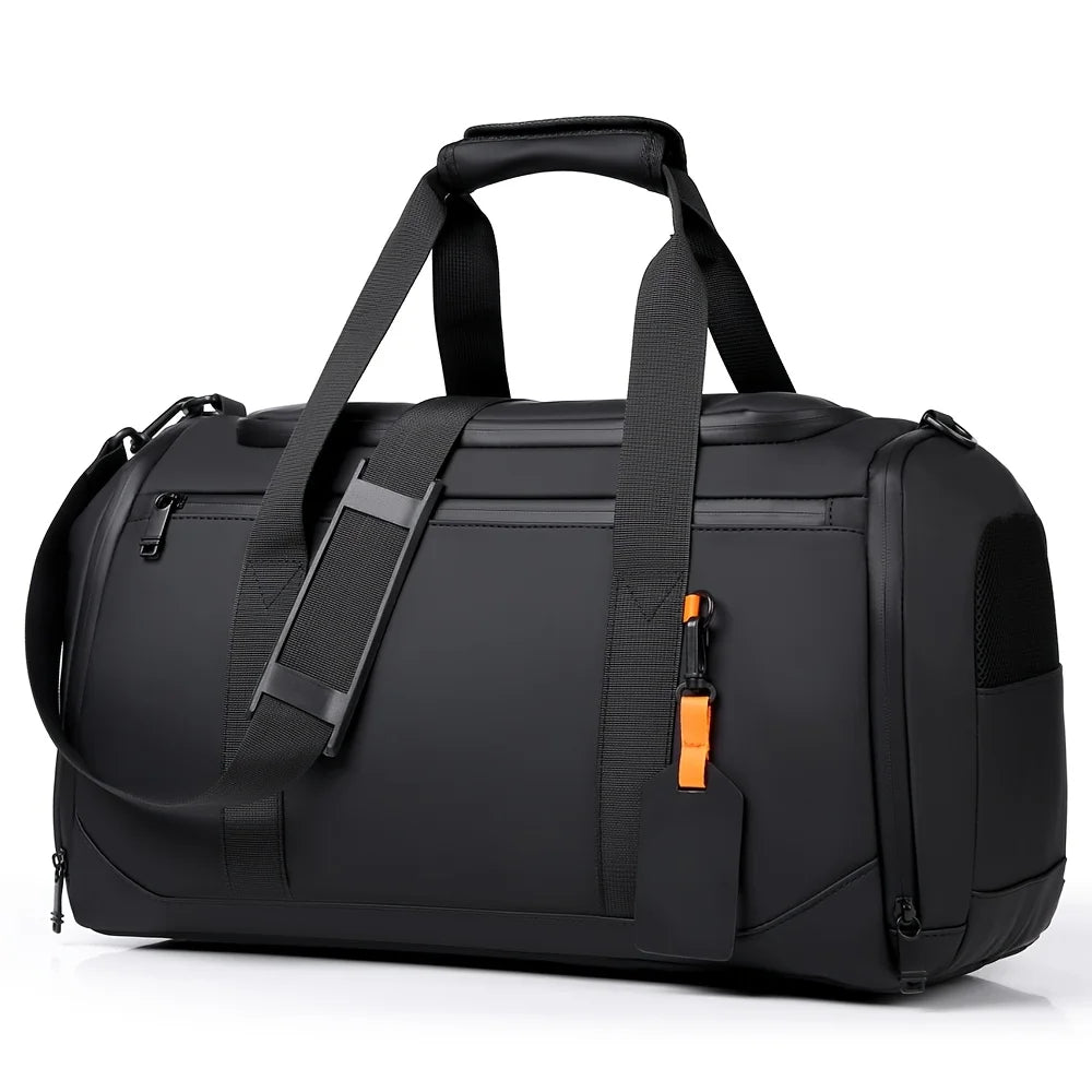 Large Travel Duffel Bag – Oxford Weekender with Wet Pocket & Multi-Compartments - Willen