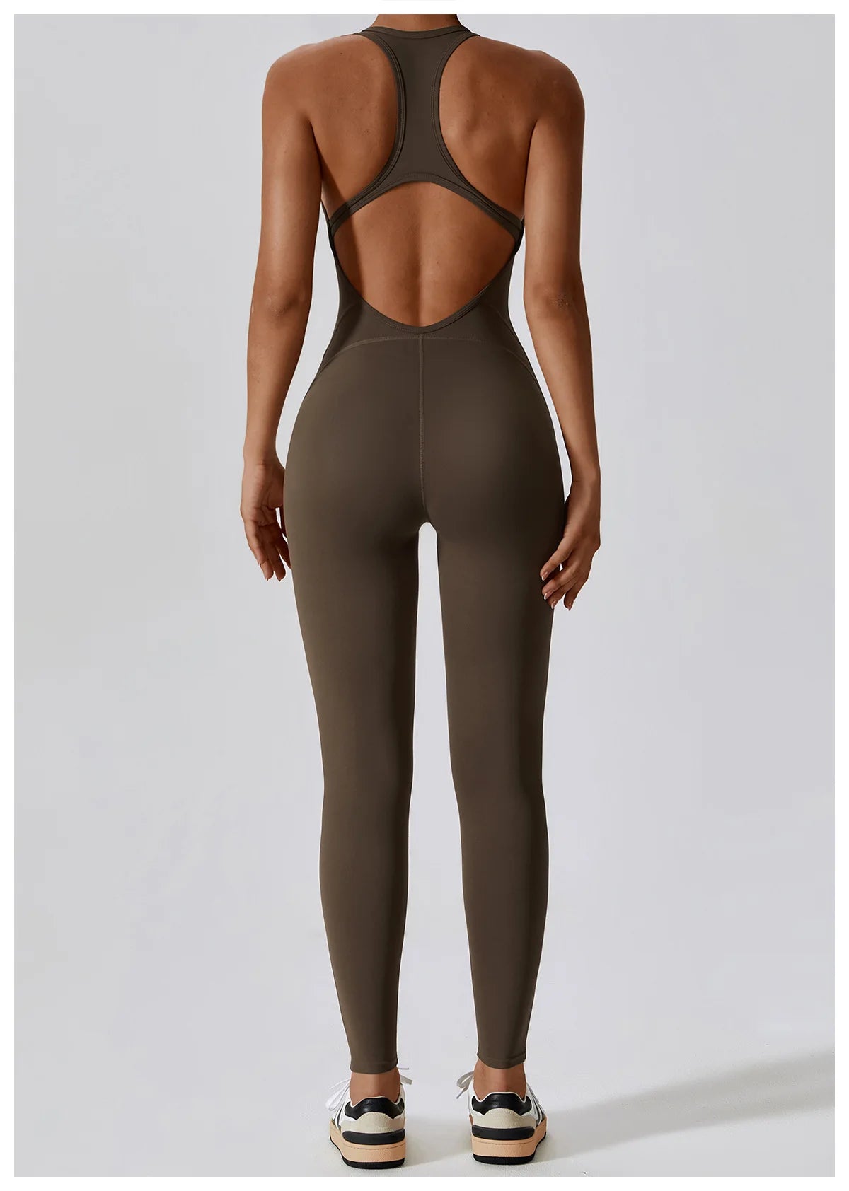 Seamless Workout Bodysuit – Sleeveless, Stretch Nylon-Spandex - Willen