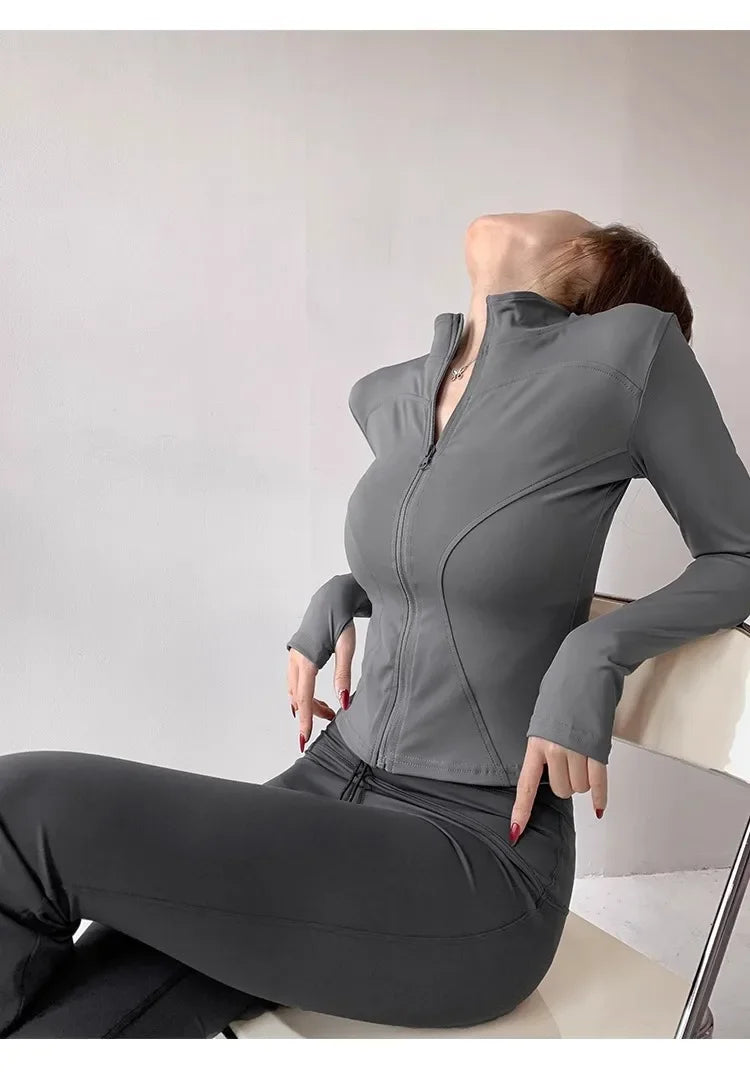 AeroDry Zip Jacket – Lightweight Activewear Jacket for Women - Willen