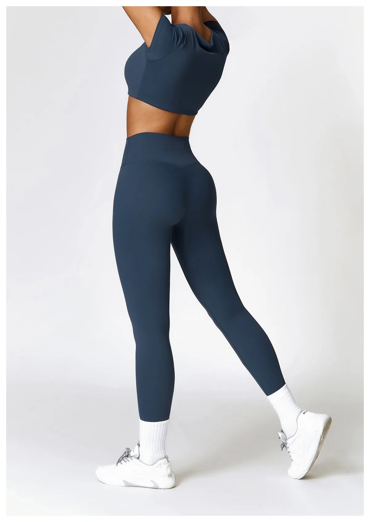 Seamless 2-Piece Yoga & Fitness Set – Nylon, Breathable - Willen