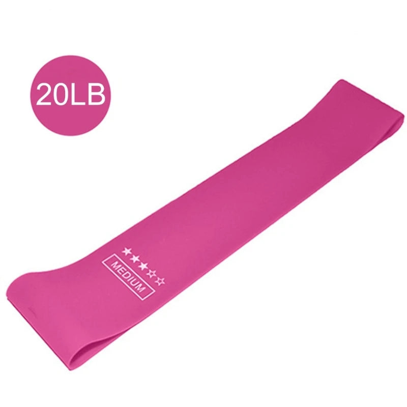 5-Pack Resistance Loop Bands – Non-Slip Elastic Set for Full-Body Home Workouts - Willen