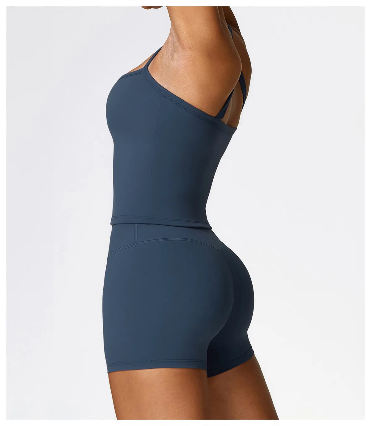 Seamless 2-Piece Yoga & Fitness Set – Nylon, Breathable - Willen