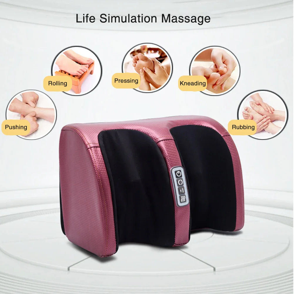 Electric Foot Spa Massager – 3D Kneading Rollers & Heat Function - Willen