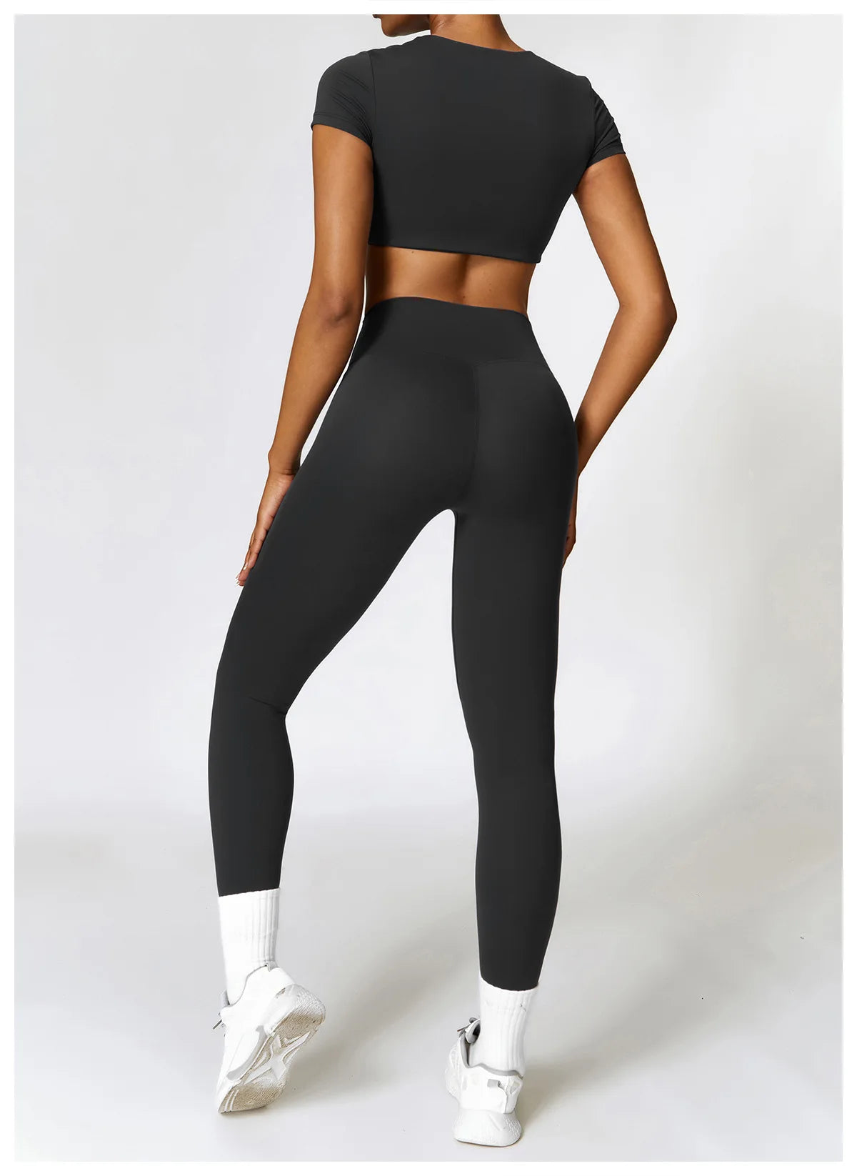 Seamless 2-Piece Yoga & Fitness Set – Nylon, Breathable - Willen
