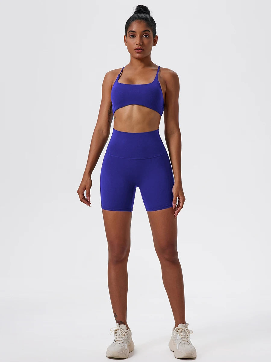 Seamless Yoga Shorts – High-Waist Stretch Design with Breathable Comfort - Willen