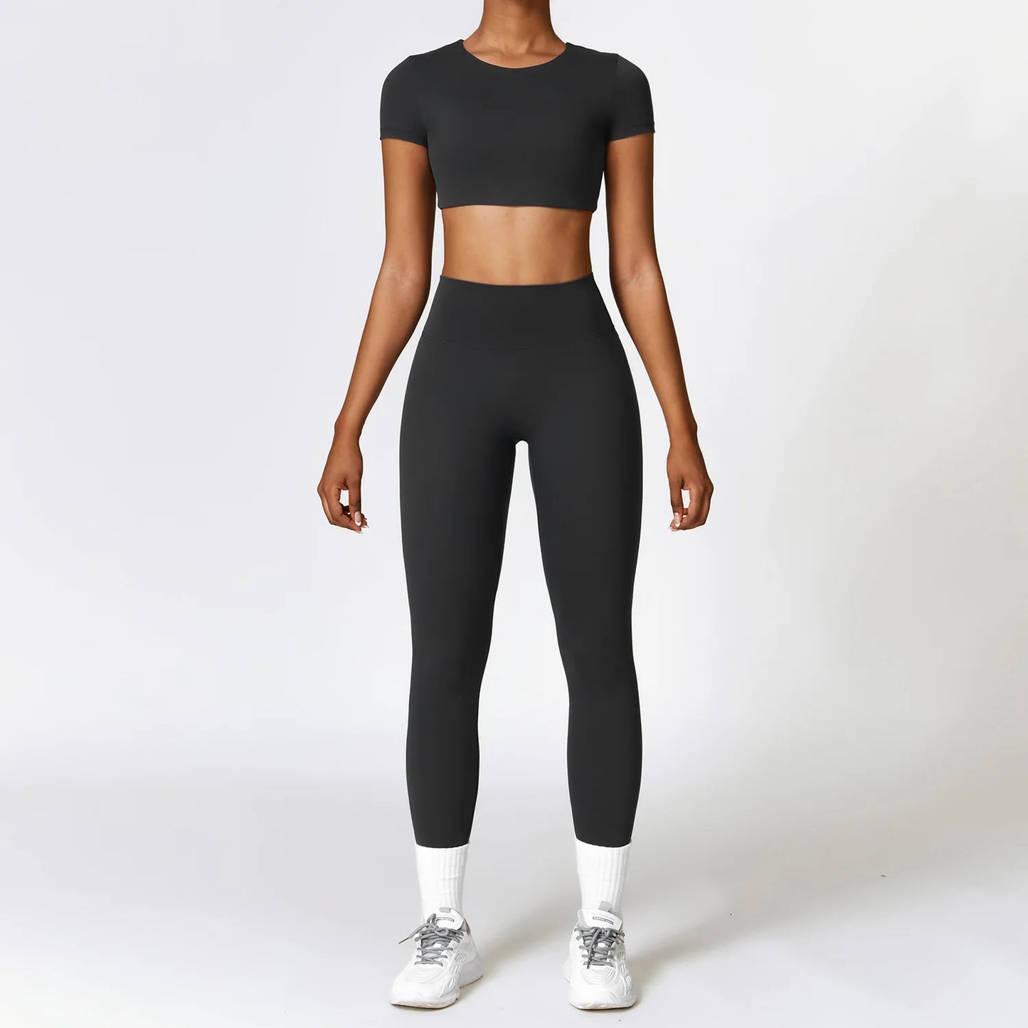 Seamless 2-Piece Yoga & Fitness Set – Nylon, Breathable - Willen