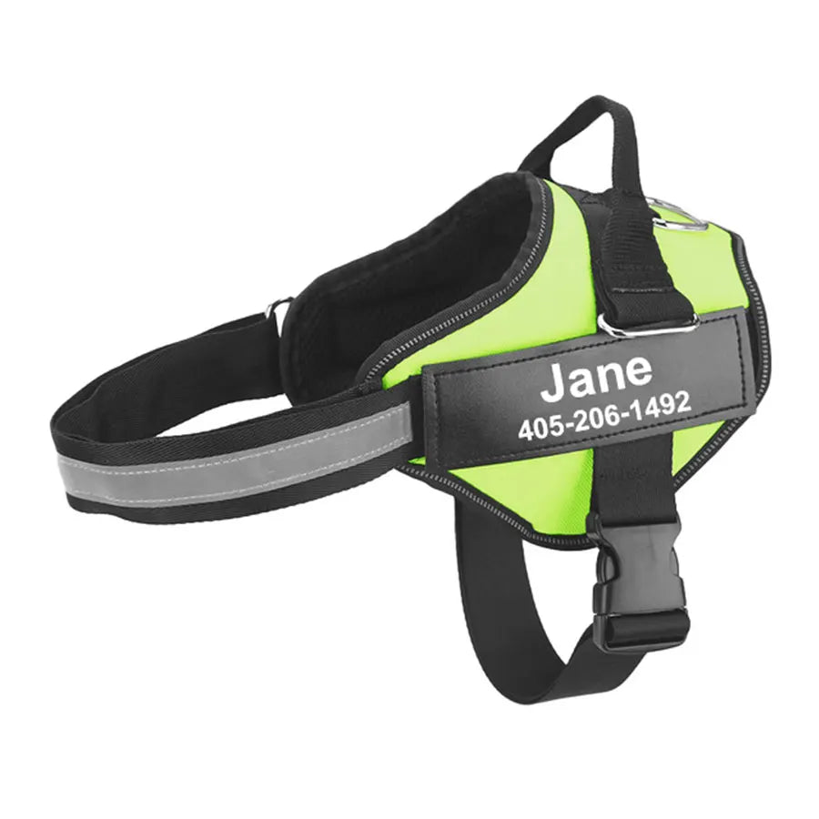 Reflective Dog Harness – Adjustable, Breathable, Padded - Willen