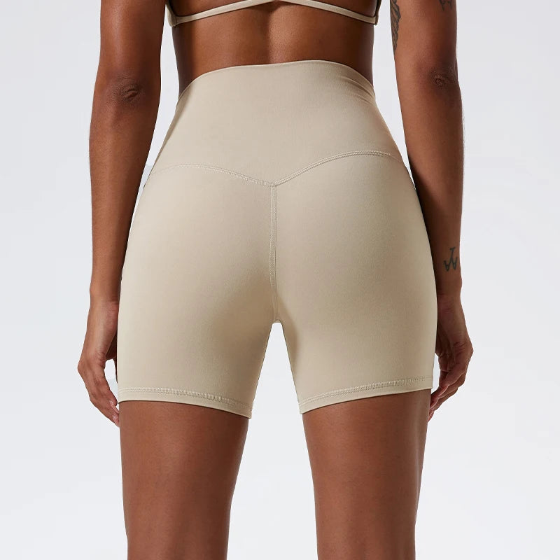 Seamless Yoga Shorts – High-Waist Stretch Design with Breathable Comfort - Willen
