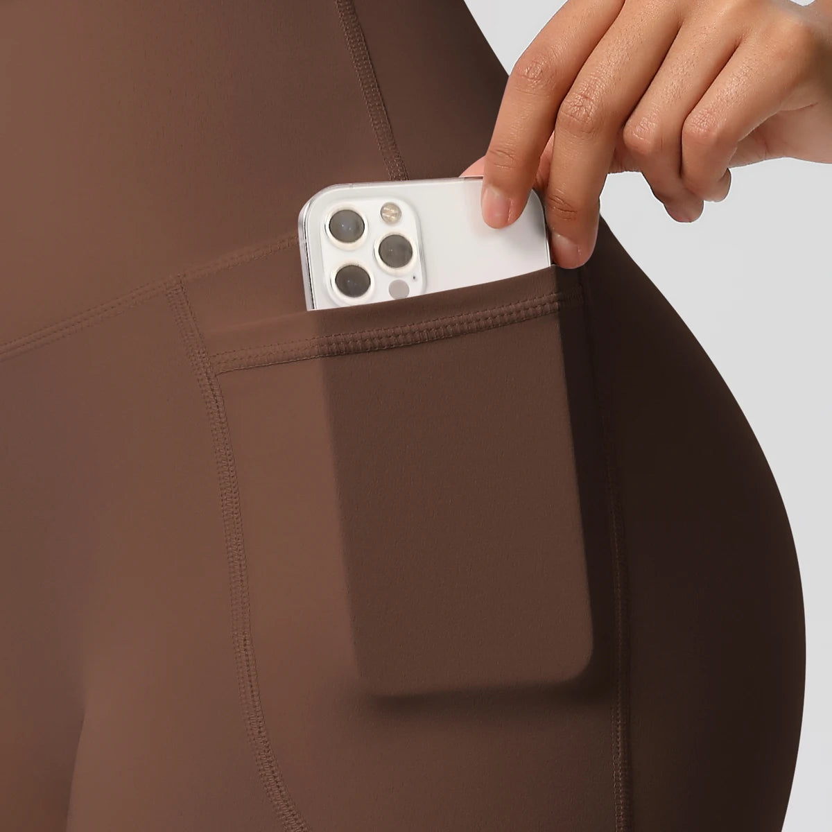 High-Waist Cycling & Gym Shorts – Quick-Dry Fabric with Pockets - Willen