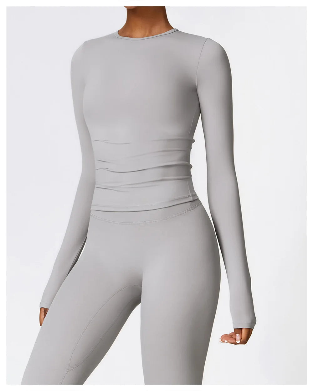 Seamless 2-Piece Yoga & Fitness Set – Nylon, Breathable - Willen