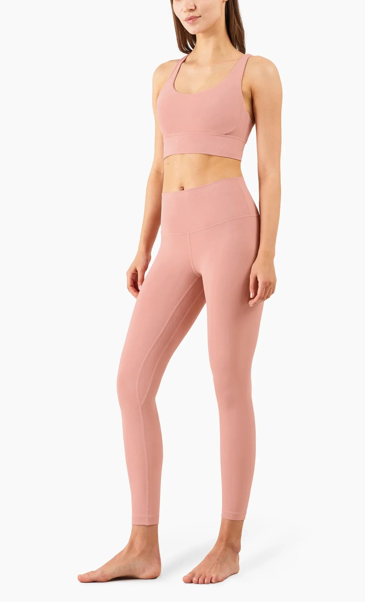 2-Piece Activewear Set – Cross-Back Bra & High-Waist Leggings - Willen