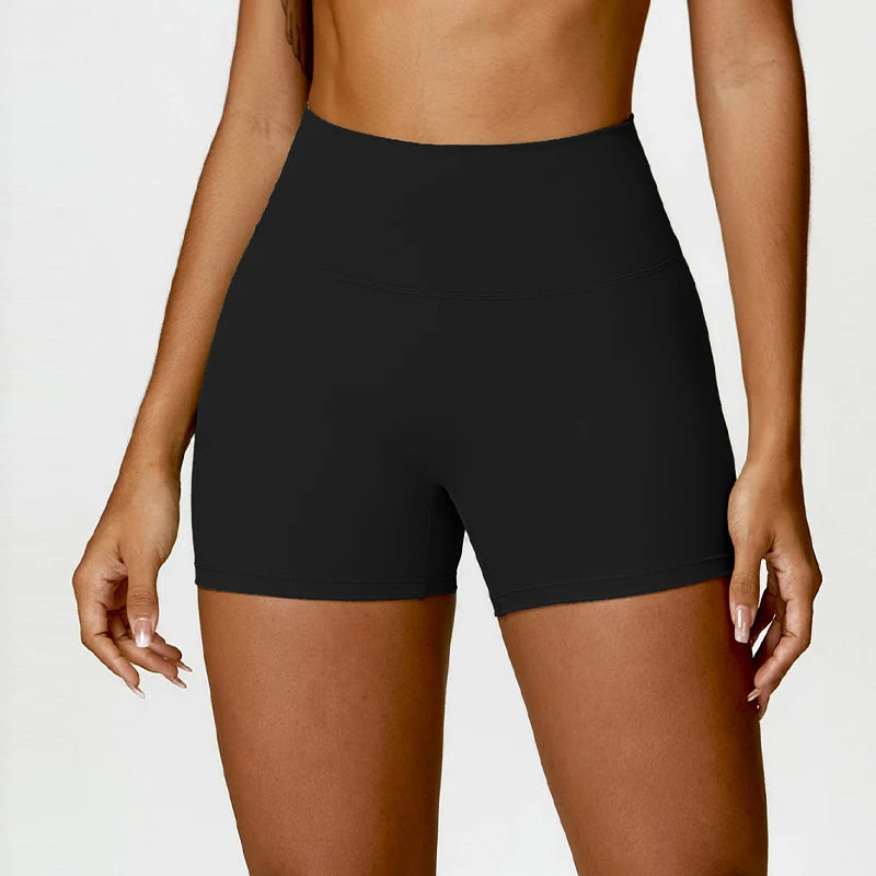 High-Waist Seamless Yoga Shorts – Breathable Stretch Fit for Active Comfort - Willen
