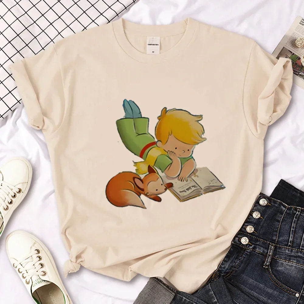 Celestial Prince Harajuku Tee – Unisex Polyester T-Shirt with Anime-Inspired Print - Willen