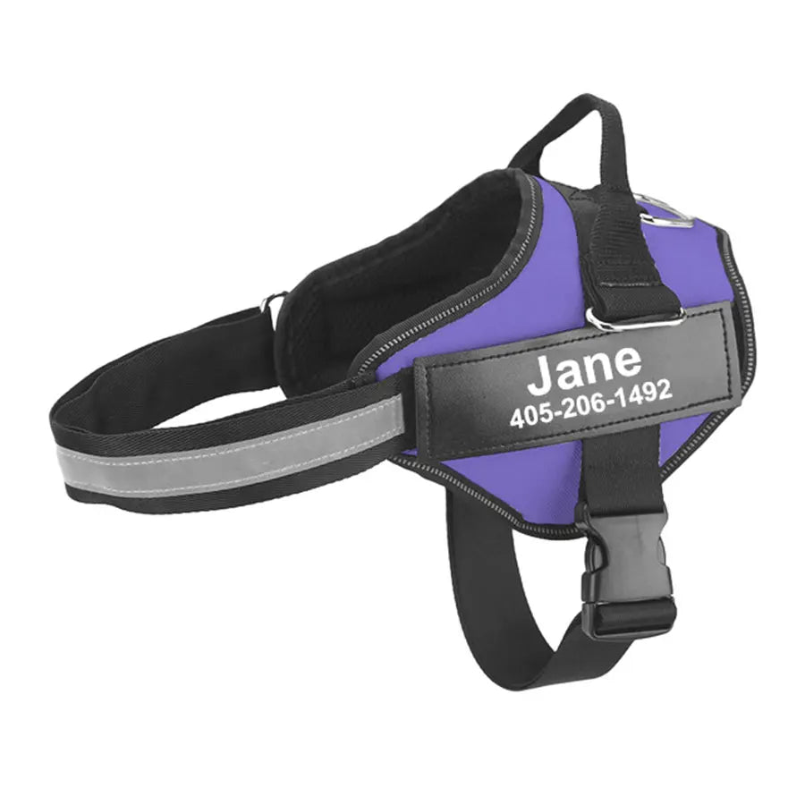 Reflective Dog Harness – Adjustable, Breathable, Padded - Willen