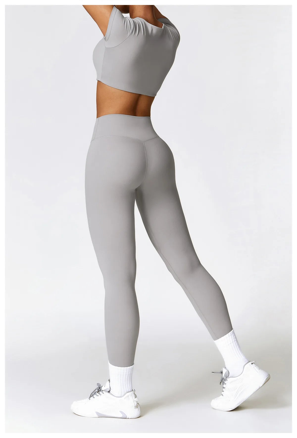 Seamless 2-Piece Yoga & Fitness Set – Nylon, Breathable - Willen