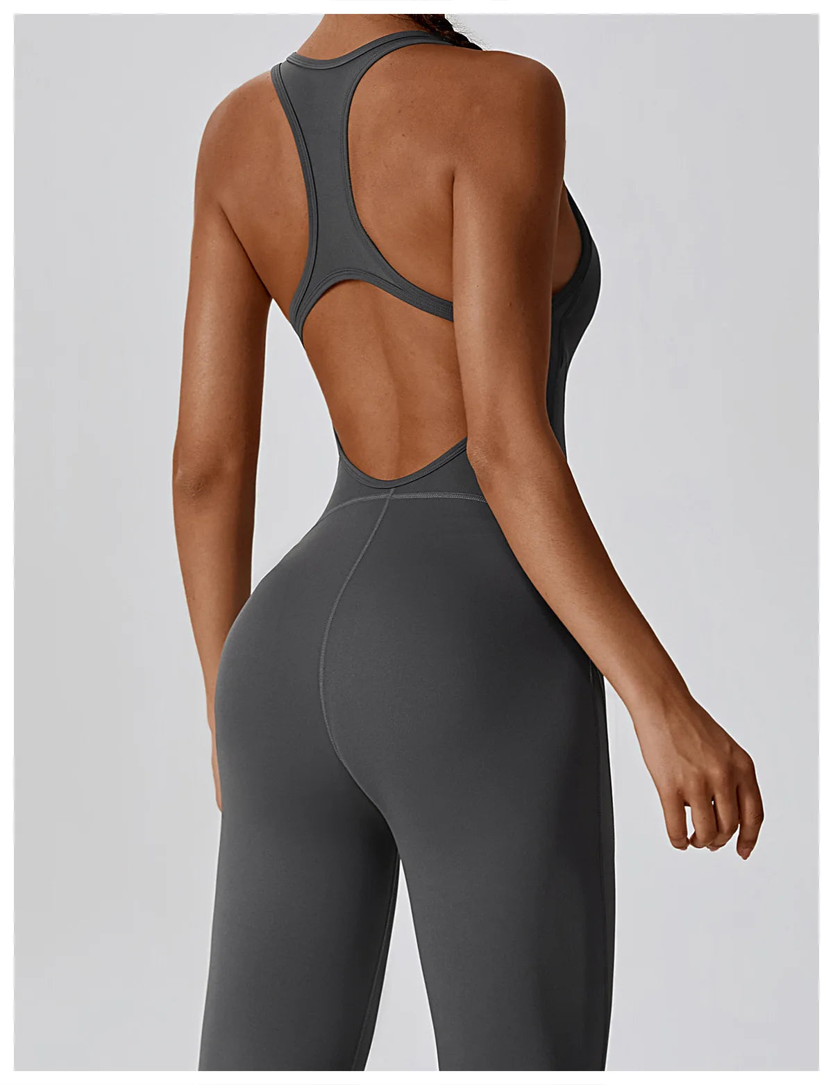 Seamless Workout Bodysuit – Sleeveless, Stretch Nylon-Spandex - Willen