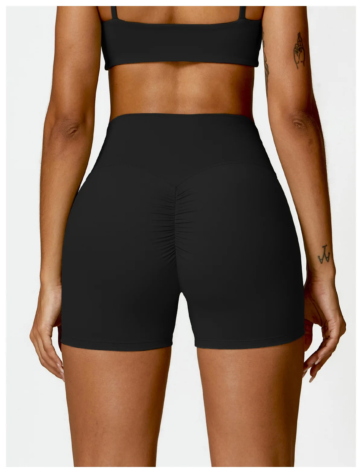 High-Waist Seamless Yoga Shorts – Breathable Stretch Fit for Active Comfort - Willen