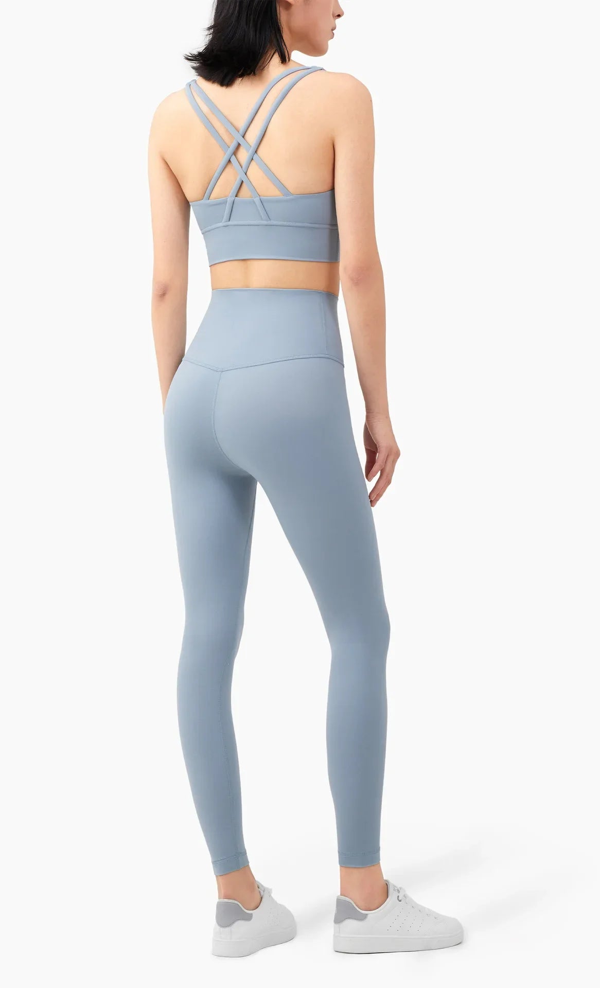 2-Piece Activewear Set – Cross-Back Bra & High-Waist Leggings - Willen