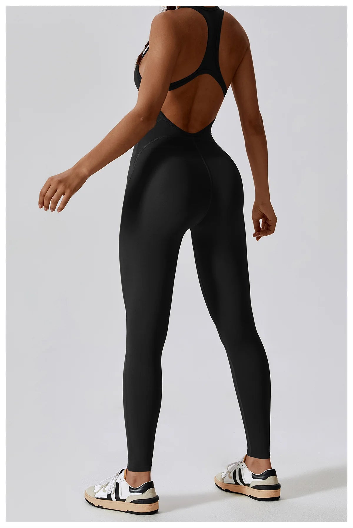 Seamless Workout Bodysuit – Sleeveless, Stretch Nylon-Spandex - Willen