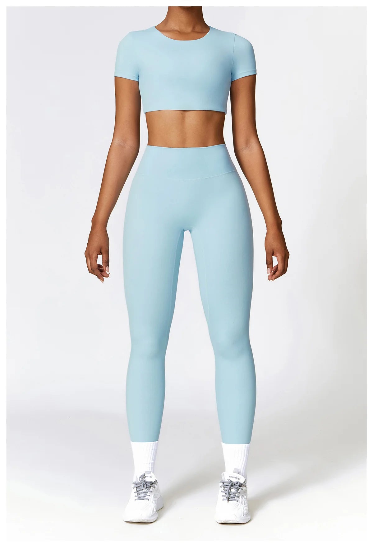 Seamless 2-Piece Yoga & Fitness Set – Nylon, Breathable - Willen