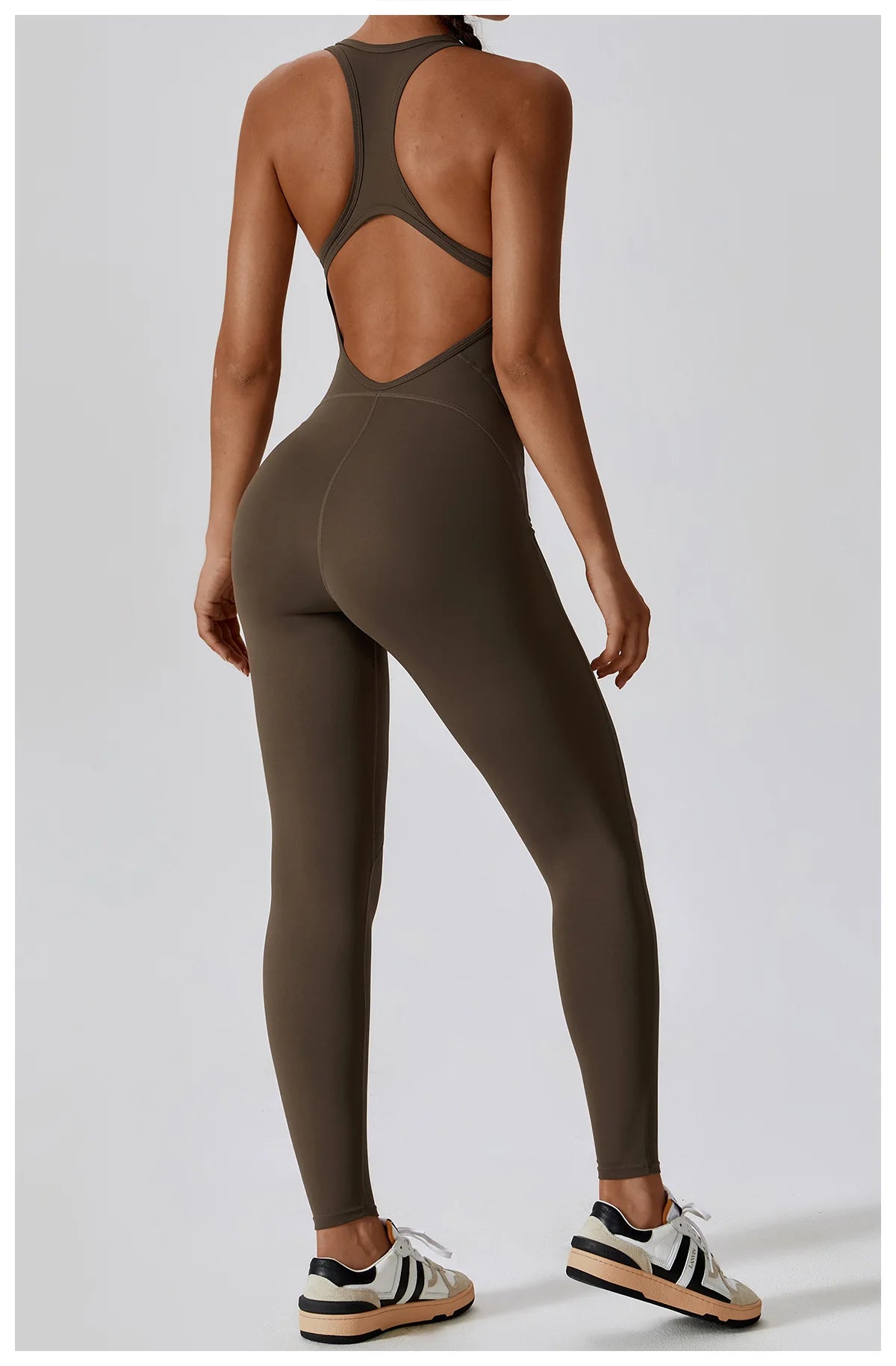 Seamless Workout Bodysuit – Sleeveless, Stretch Nylon-Spandex - Willen
