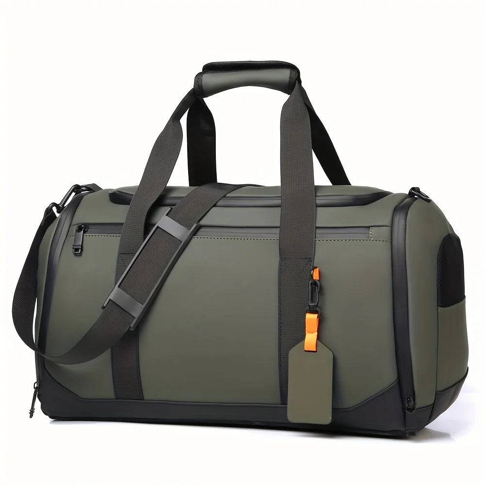 Large Travel Duffel Bag – Oxford Weekender with Wet Pocket & Multi-Compartments - Willen