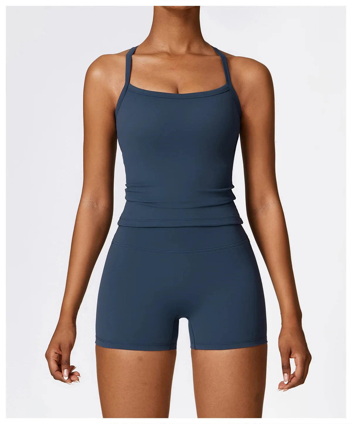 Seamless 2-Piece Yoga & Fitness Set – Nylon, Breathable - Willen